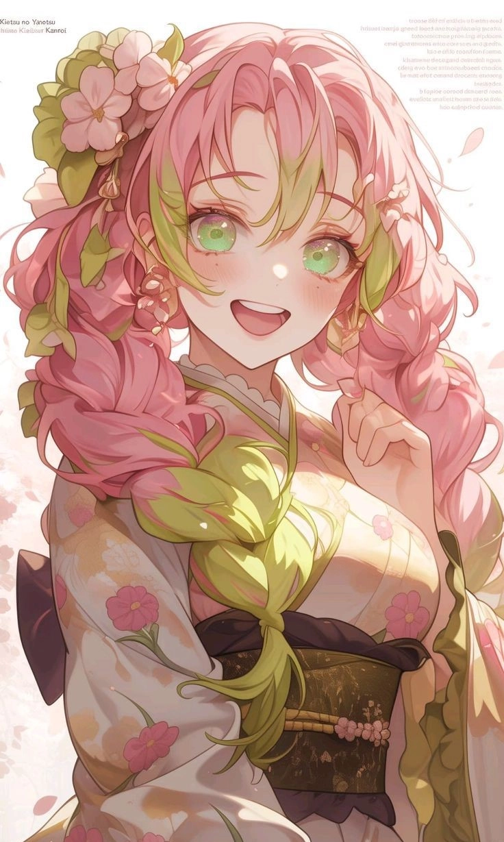 ảnh anime nữ xinh mặc kimono 