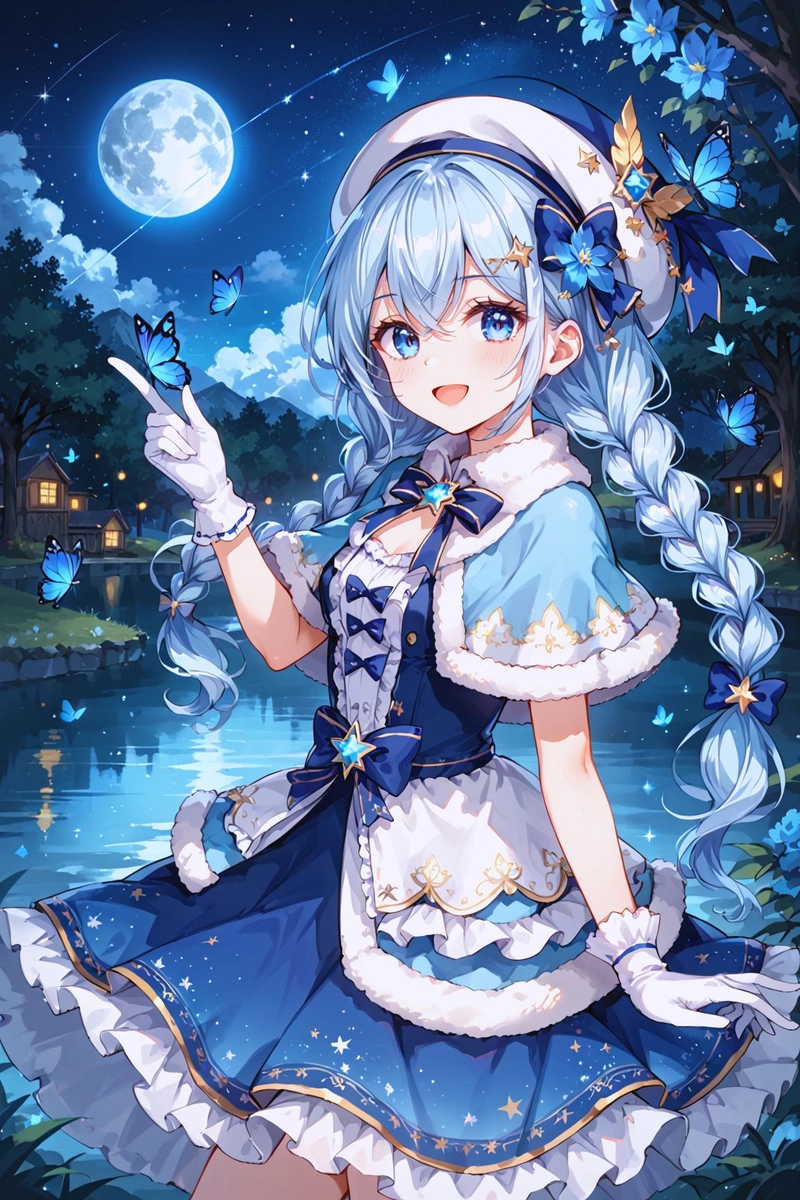 ảnh anime nữ xinh đẹp làm hình nền 