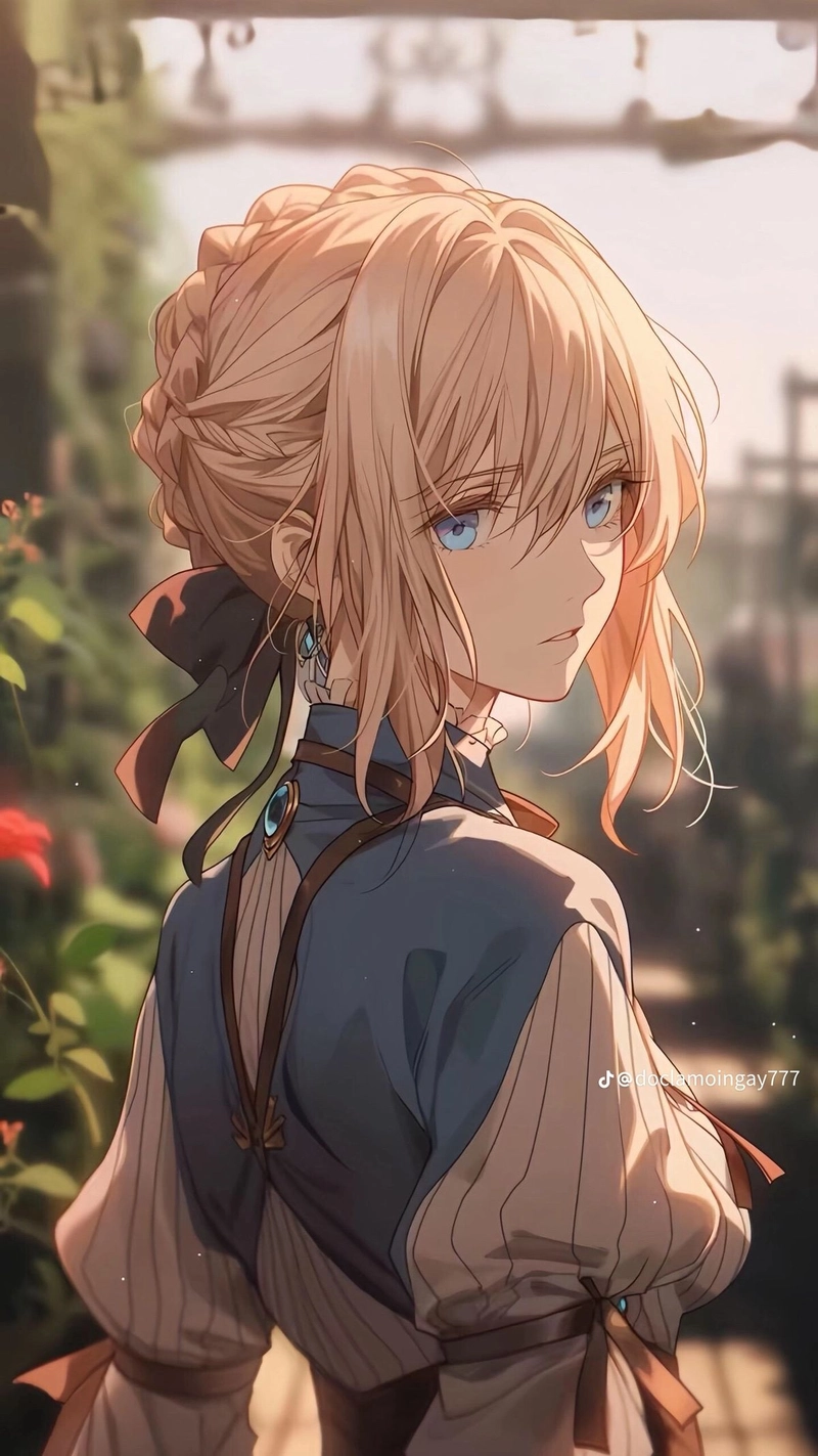 ảnh anime nữ xinh style dễ thương 