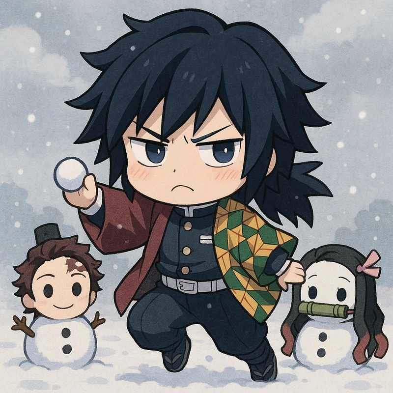 chibi giyuu kimetsu no yaiba