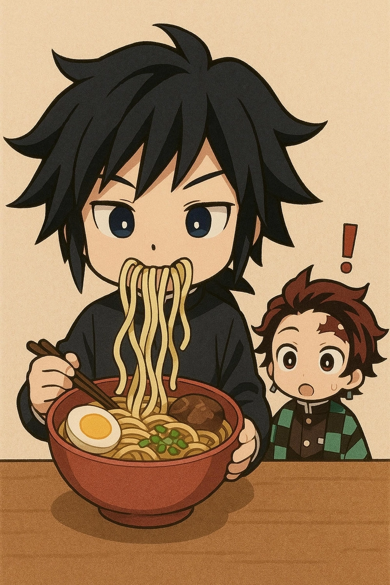 tomioka giyuu chibi style cute