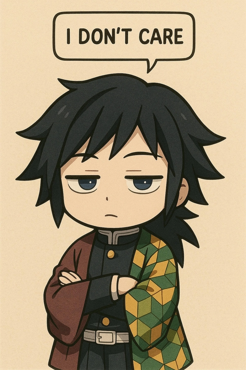giyuu chibi phiên bản dễ thương