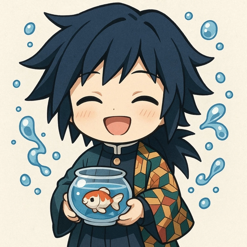 tomioka giyuu chibi dễ thương