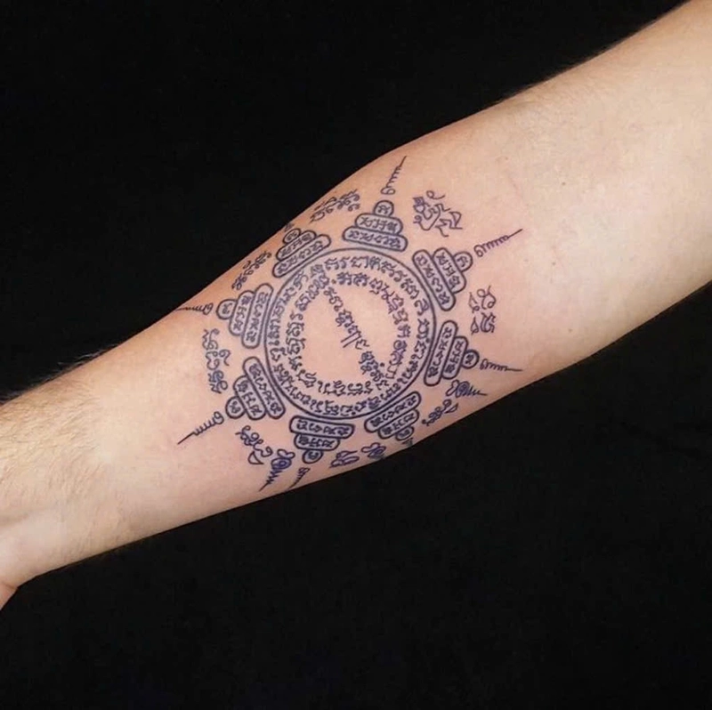 tattoo bùa may mắn