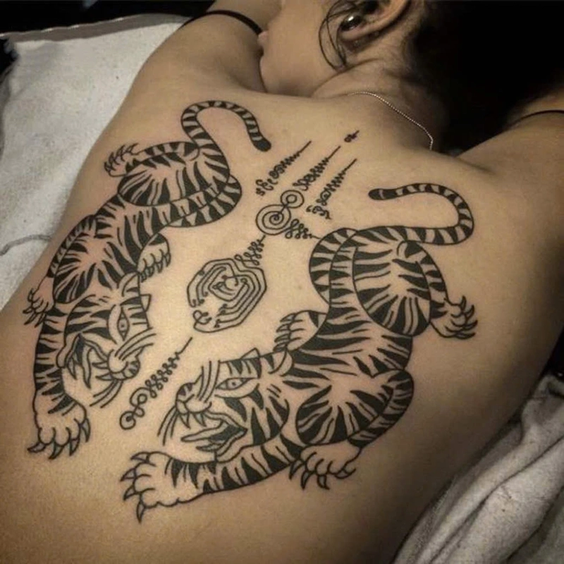 Bùa xăm phong thủy đẹp